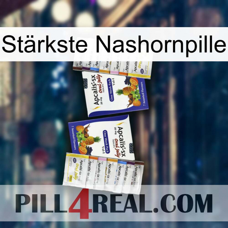 Stärkste Nashornpille 12